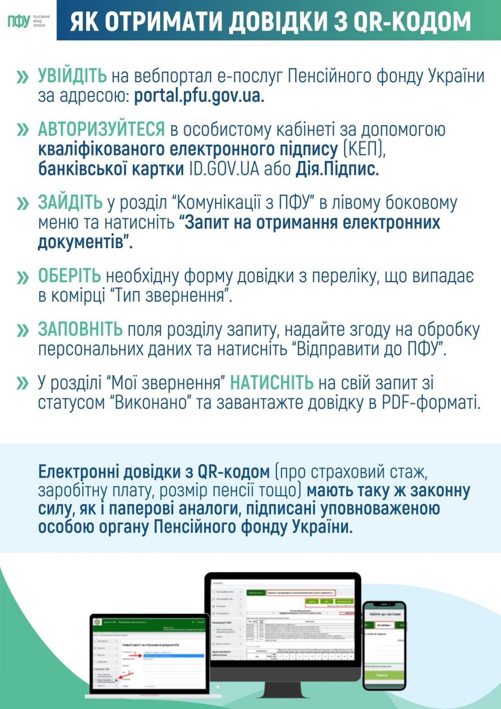 14 - Покрокова інструкція як отримати довідки з QR-кодом