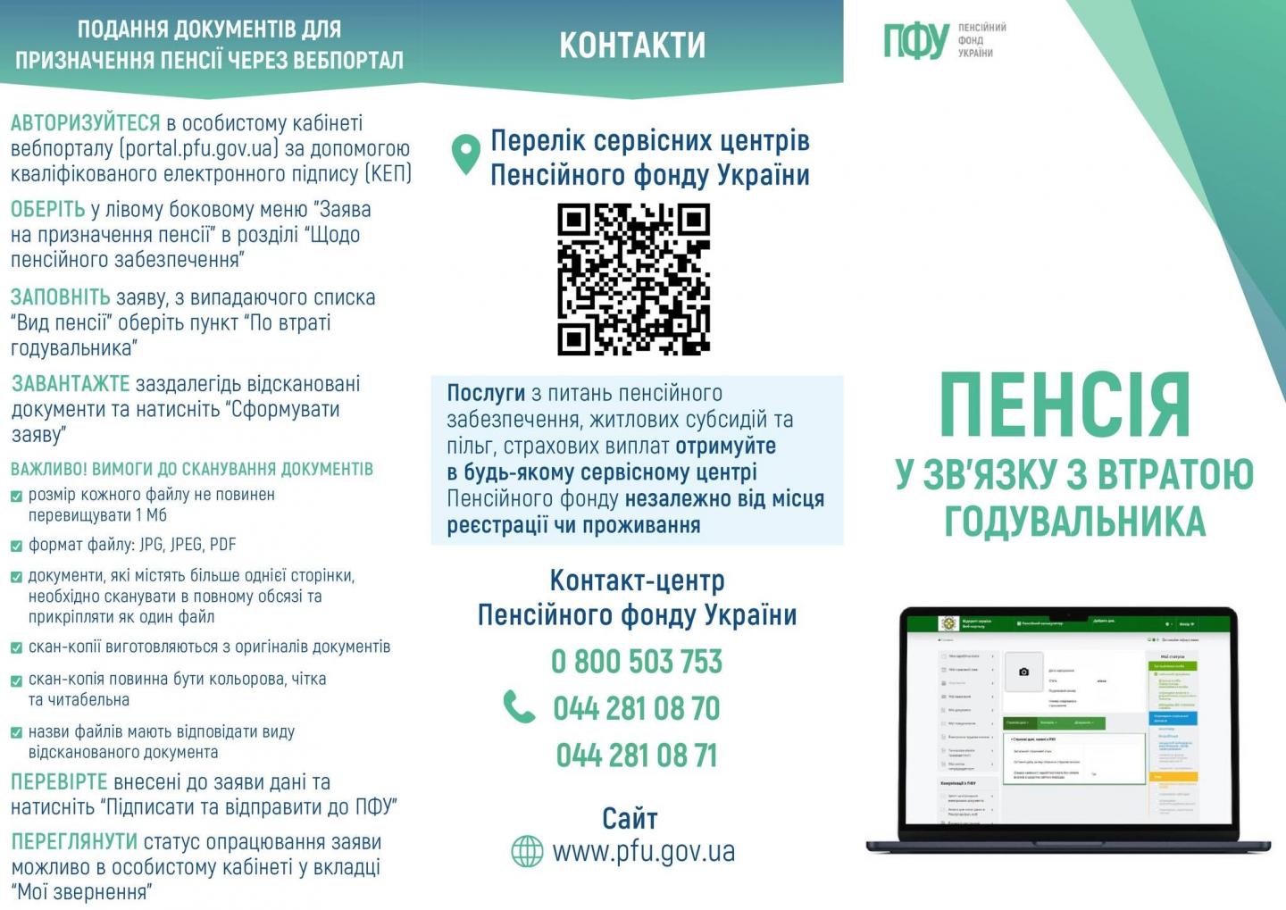 1 1 - Пенсія по втраті годувальника: хто має право та куди звертатися