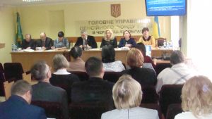 DSC03794 300x169 - На засіданні колегії обговорили позитивні напрацювання з обслуговування громадян