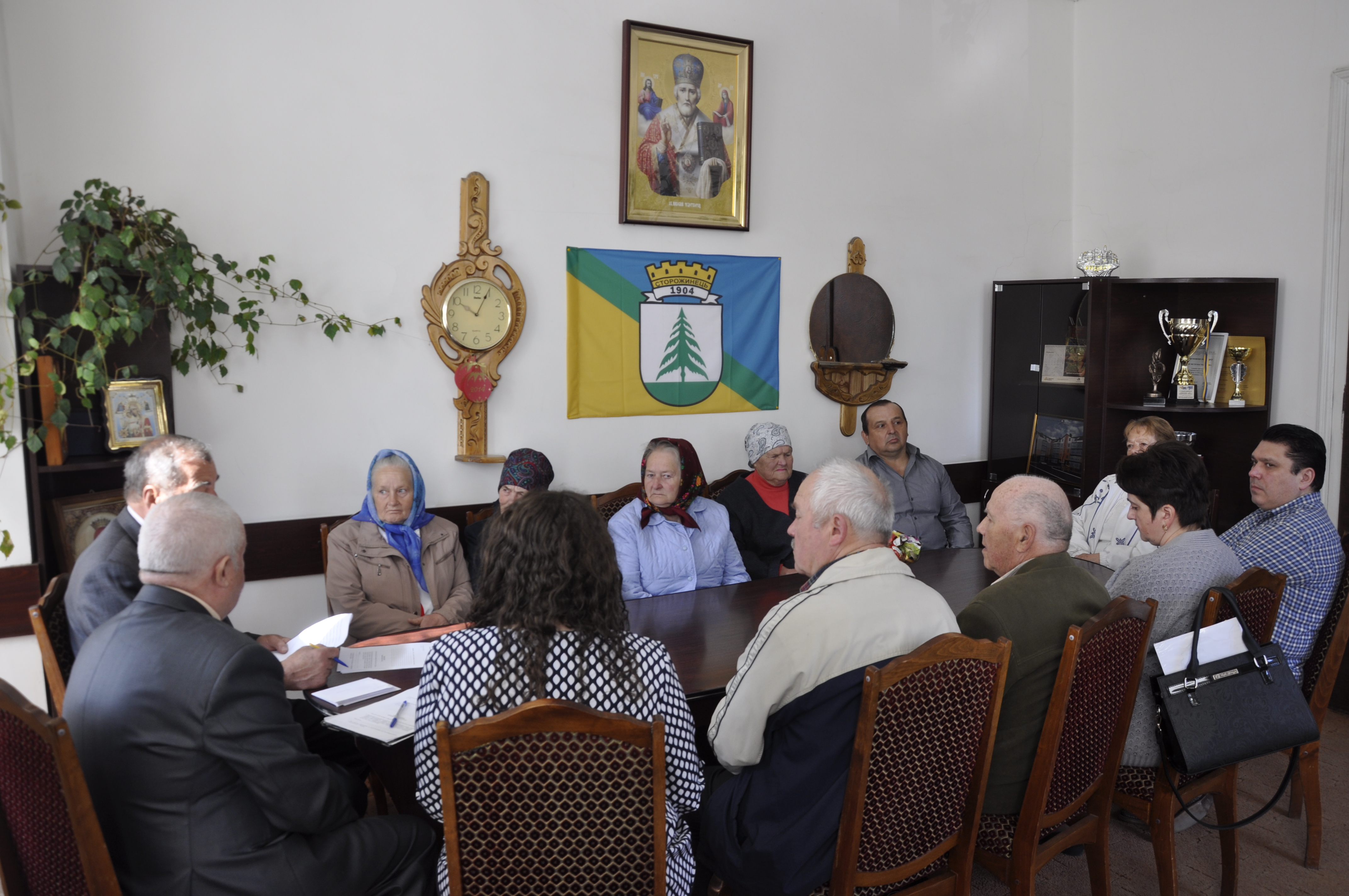Storozh kontstabory - Буковинські пенсійники проводять зустрічі з ветеранами