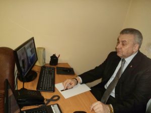 DSC03293 01 300x225 - Очільник Пенсійної служби Буковини  провів прийом громадян за допомогою відеозв'язку