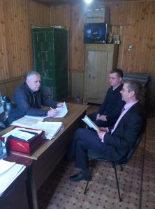 Kaptar vykonavcha 222x300 - Представники пенсійної та виконавчої служб обговорили шляхи співпраці у справі стягнення заборгованості до бюджету Фонду