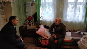 Stasyuk Vikno 300x169 - Керівник сервісного центру здійснив виїзний прийом для мешканців Вікнянської територіальної громади