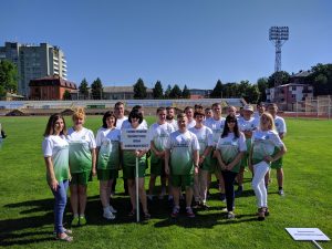IMG 20180609 094640 300x225 - Пенсійний фонд Хмельниччини пропагує здоровий спосіб життя