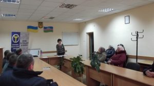 DSCF1266 300x169 - Фахівці Пенсійного фонду області зустрілись із членами профспілки