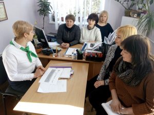 IMG 20190222 103822 300x225 - Фахівці Пенсійного фонду області зустрілись із членами профспілки