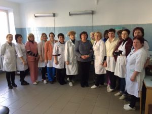 IMG 5730 300x225 - Фахівці Пенсійного фонду області зустрілись із членами профспілки