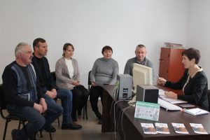 IMG 6971 300x200 - Фахівці Пенсійного фонду області зустрілись із членами профспілки
