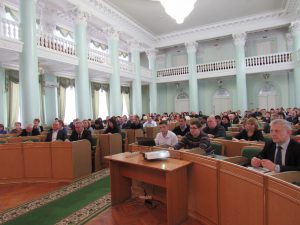 IMG 3658 300x225 - «Ми робимо спільну роботу, і від того, як ми її виконаємо залежить добробут наших пенсіонерів» – наголосила начальник головного управління Пенсійного фонду України в області Ольга Заярнюк на колегії Департаменту соцзахисту