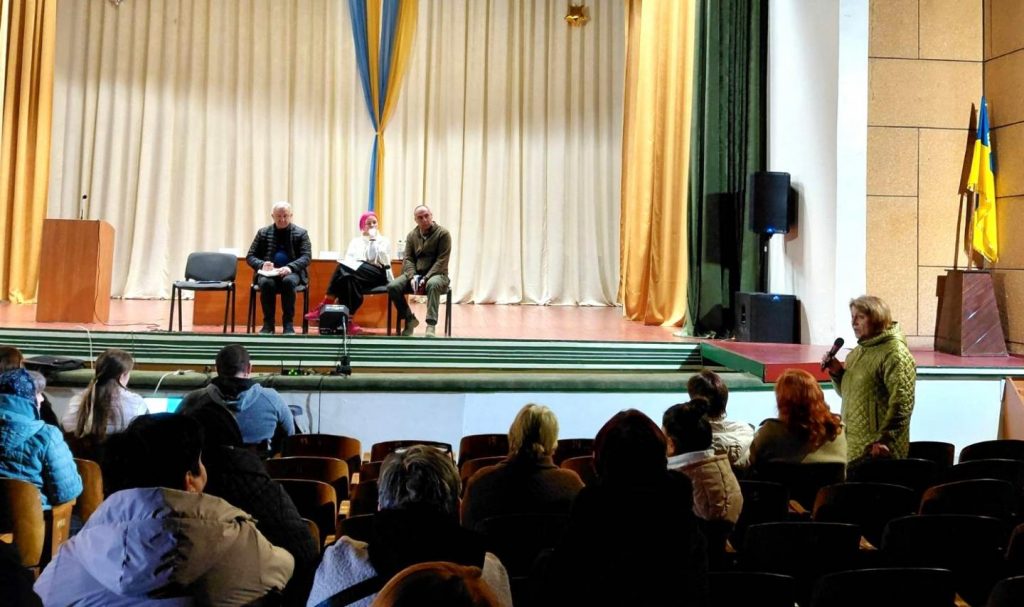 zhanna2 1024x607 - У Сатанівській територіальній громаді відбувся День ветеранських слухань "Почути кожного"