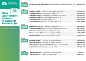 vyyizdy 15 19.07.2026 300x211 - Графік обслуговування громадян на віддалених робочих місцях з 15.06.2026 року по 19.06.2026 року